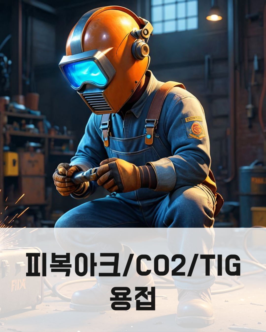 피복아크/CO2/TIG 용접